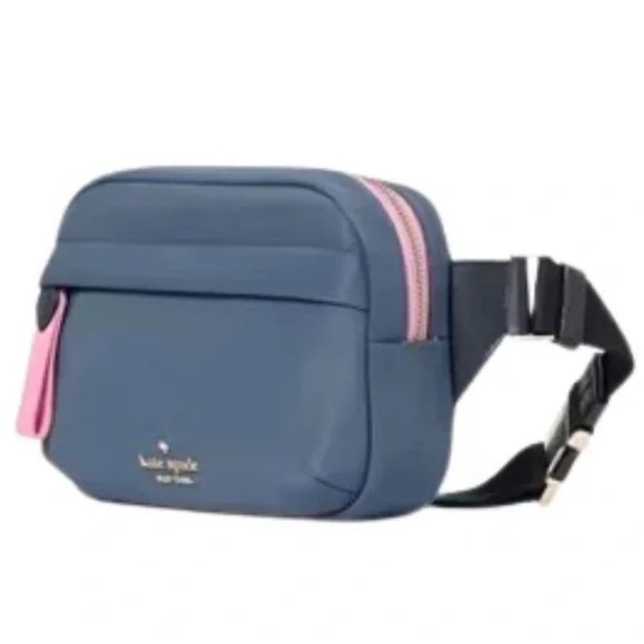 Kate Spade Chelsea Nylon Belt Bag in Slate Blue, NWT - Picture 2 of 6